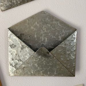 Two Tin Decorative Envelopes